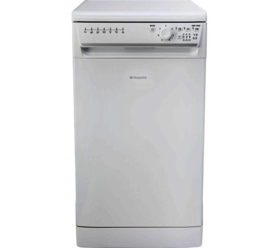 Hotpoint Aquarius SIAL11010P Slimline Dishwasher - White